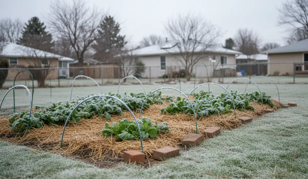 winter uncovered GARDEN